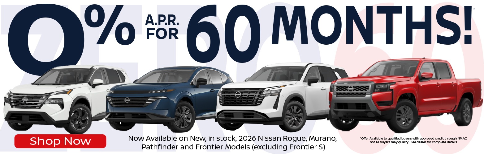 0626 0% APR ON 4 MODELS